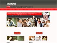 Tablet Screenshot of charitymalaysia.com